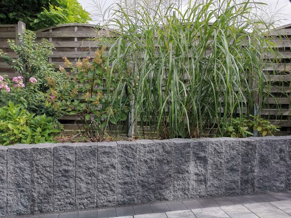 Gradino Spaltpalisade Anthrazit