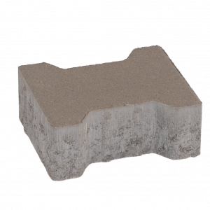 Doppelverbund Normalstein grau