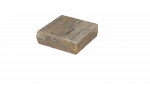 Pfostenabdeckstein 25x25x8 4-seitig Muschelkalk