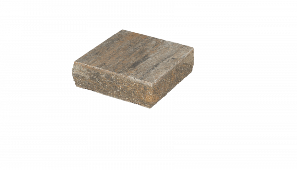 Pfostenabdeckstein 25x25x8 4-seitig Muschelkalk