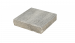 Pfostenabdeckplatte 35x35x8 4-seitig Platin