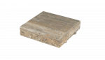 Pfostenabdeckplatte 35x35x8 4-seitig Muschelkalk